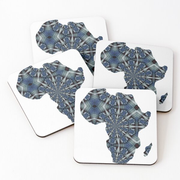 Item preview, African Continent with Ankara Print -  Colorful Patterns. designed and sold by NaniniDesigns.