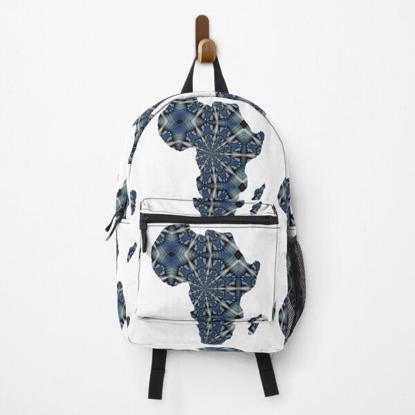 Item preview, African Continent with Ankara Print - Colorful Patterns. designed and sold by NaniniDesigns.