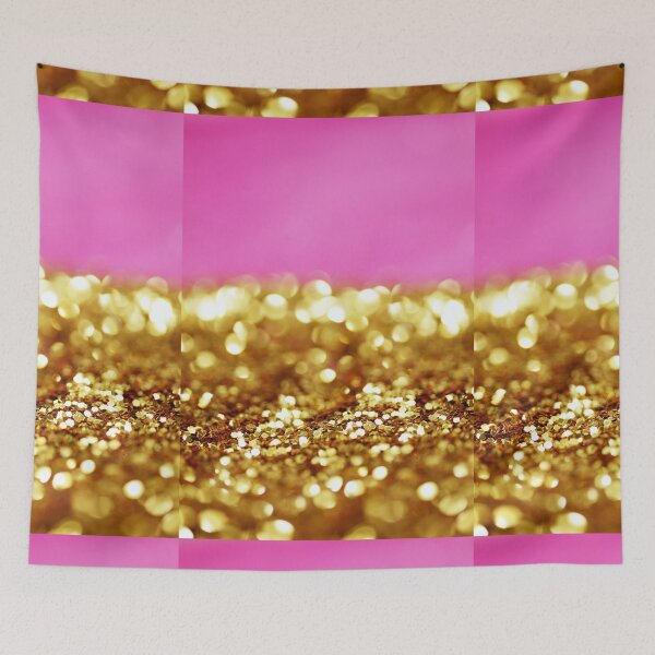 Item preview, Glamorous Pink & Gold Stardust designed and sold by newburyboutique.