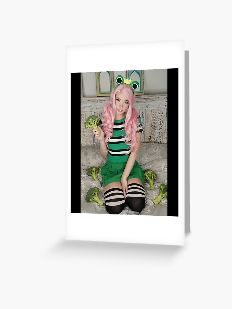 Belle Delphine Bath Water | Greeting Card