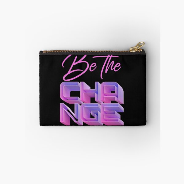 Item preview, Be The Change Inspiration Motivation Positive Vibes designed and sold by Paula Helit.