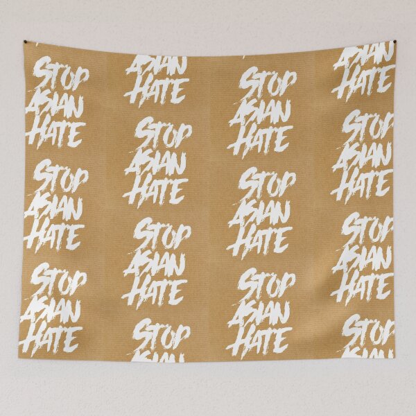 Item preview, Stop AAPI Hate Proudly Asian End Discrimination designed and sold by StickerbashCo.
