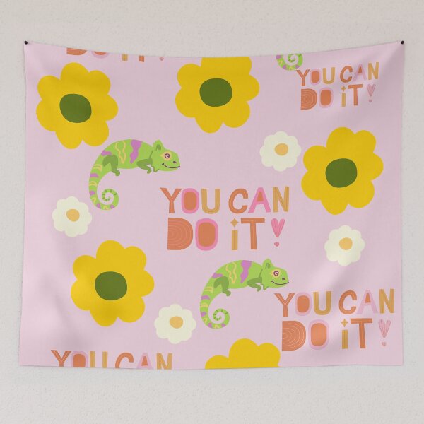 Item preview,  Chameleon you can do it pattern designed and sold by BronikowskiART.