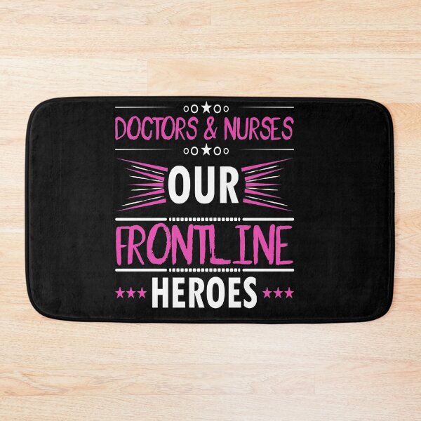 Item preview, Nurses and Doctors are the frontline heroes  designed and sold by remonss.