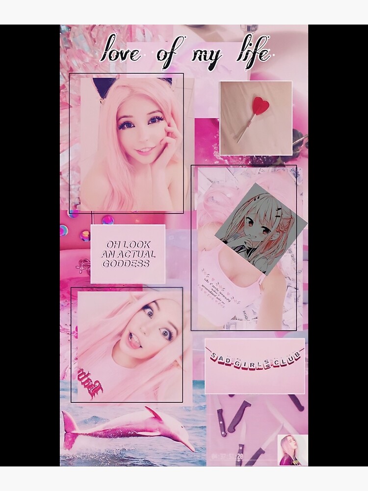 Belle Delphine Bath Water | Greeting Card