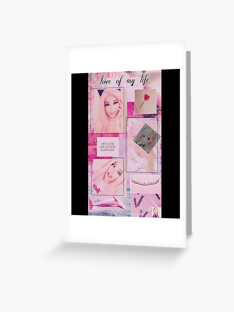 Belle Delphine Bath Water | Greeting Card