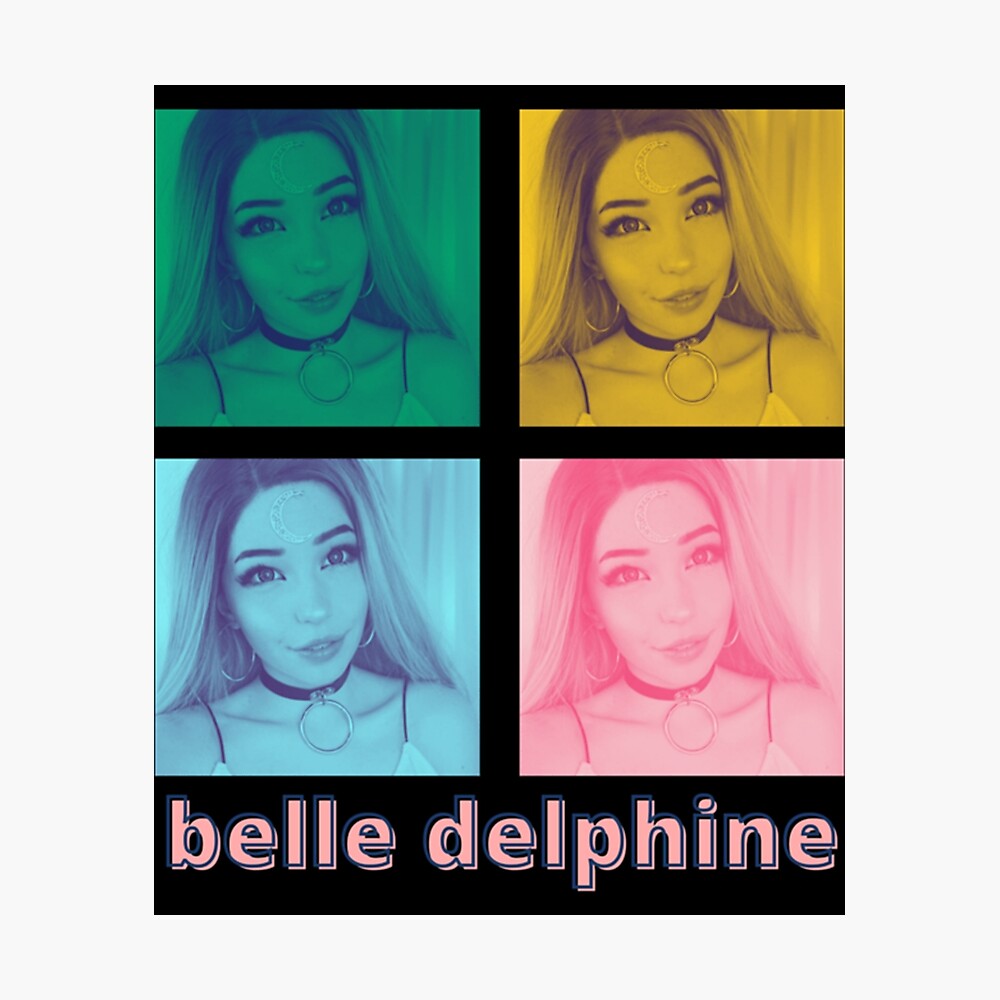 ARRESTED BELLE DELPHINE DESIGN - Makes An Ideal Gift! Art Board Print for  Sale by Woolofsky