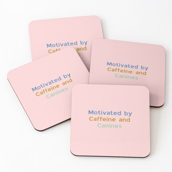 Item preview, Motivated by Caffeine and Canines designed and sold by Hoffman-Design.
