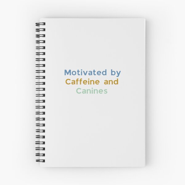 Item preview, Motivated by Caffeine and Canines designed and sold by Hoffman-Design.