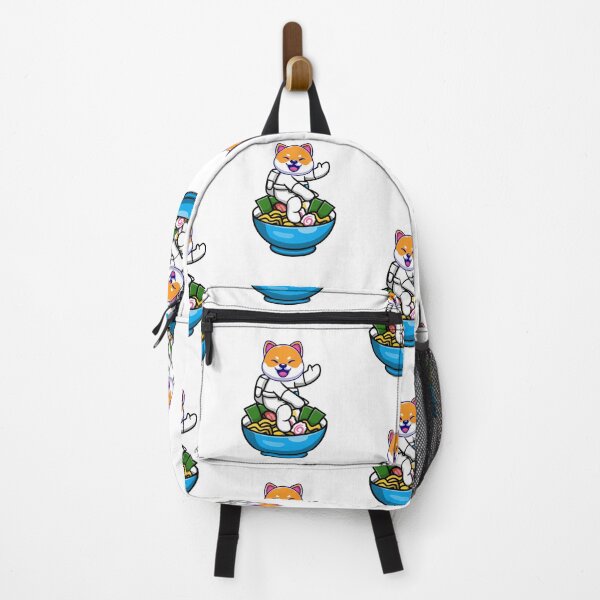 Item preview, Shiba Astronaut Enjoying Ramen designed and sold by SparrowLag.