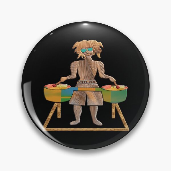 Item preview, COOL STEEL PAN PLAYER - STEEL BAND CALYPSO -  STEEL DRUM PLAYER - TRINIDAD AND TOBAGO CARNIVAL. designed and sold by Ralek.
