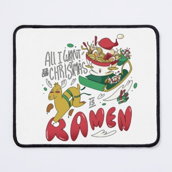 Item preview, Funny Christmas ramen designed and sold by GlobalSpace.