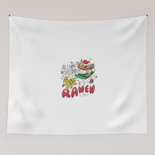 Item preview,  Funny Christmas ramen designed and sold by GlobalSpace.
