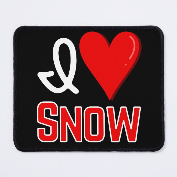 Item preview, I love Snow designed and sold by Constant Readers.