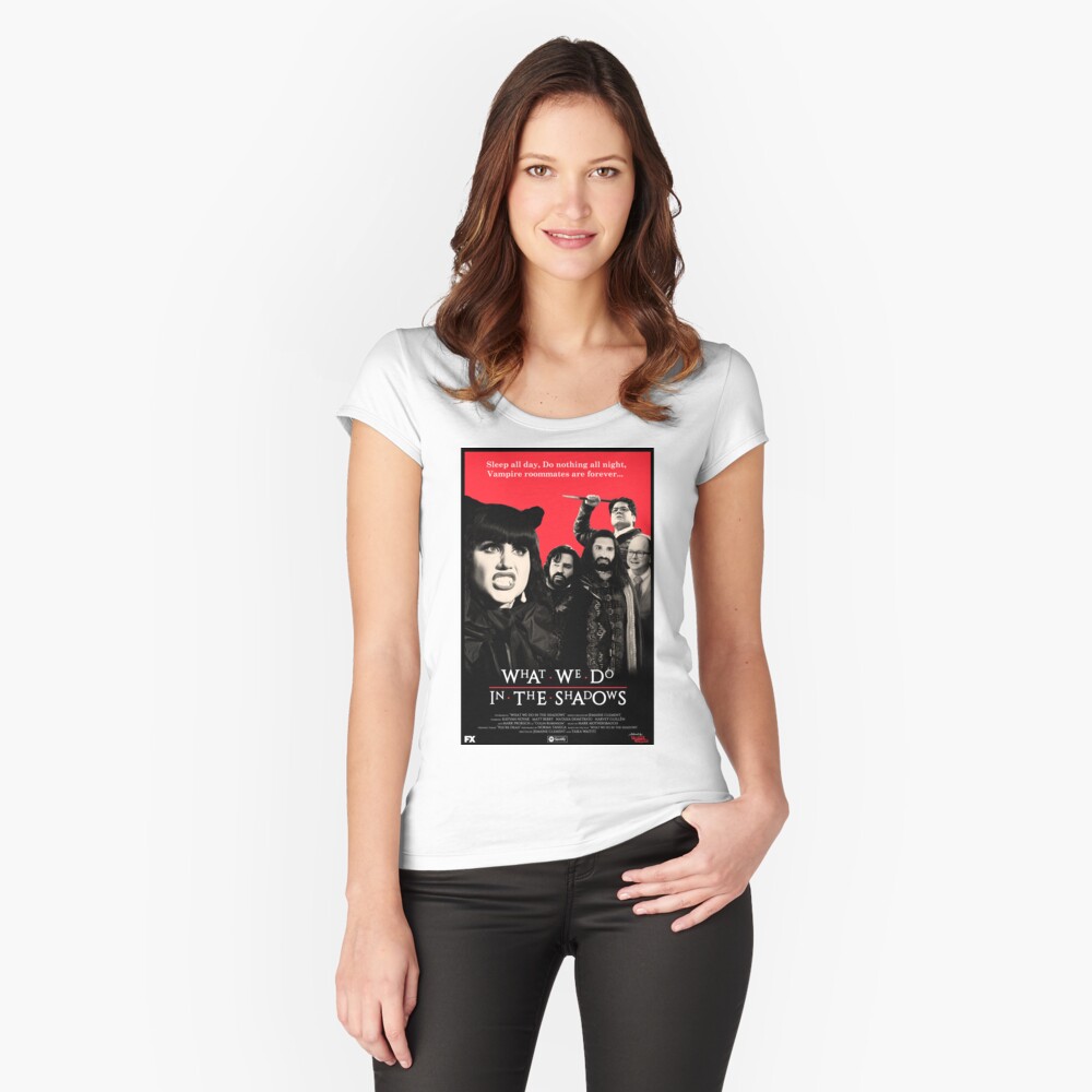 Aperçu de l'œuvre T-shirt échancré créée et vendue par Punchitgraphics.