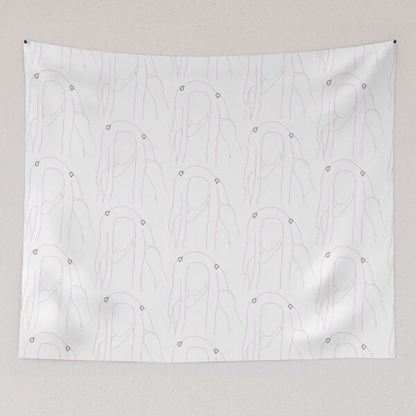 Item preview, Belle Delphine cute and simple outline drawing   designed and sold by Nelith666.
