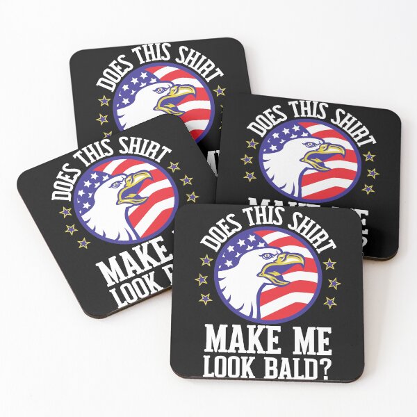 Item preview, Does This Make Me Look Bald Funny Bald Men Quote Hair Loss Humor designed and sold by Kaladzishop.