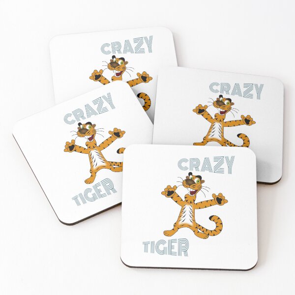 Item preview, Crazy Funny Graphic Tiger  designed and sold by DesignNIO.