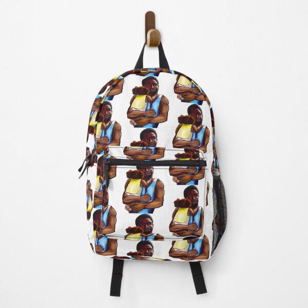 Item preview, The best Father’s Day gifts 2022.Father and child - Super dad -  Strong muscular black man cradling a baby designed and sold by Artonmytee.