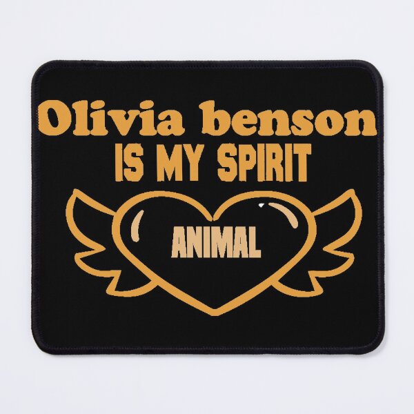 Item preview, Olivia Benson Is My Spirit Animal love heart color  designed and sold by RIDA LOUCHACHHA.
