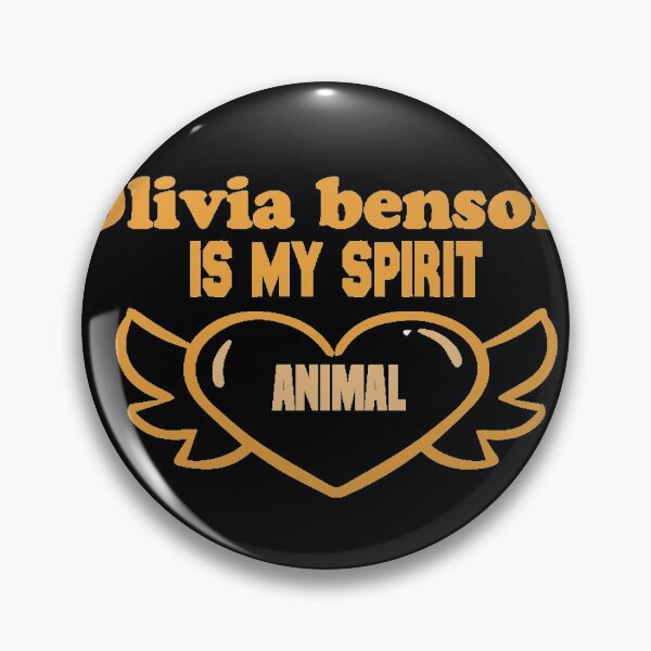 Item preview, Olivia Benson Is My Spirit Animal love heart color  designed and sold by RIDA LOUCHACHHA.