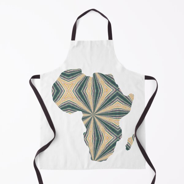 Item preview, African Continent with Ankara Print - Colorful Patterns. designed and sold by NaniniDesigns.