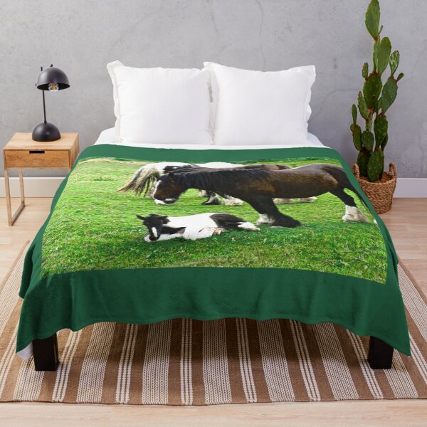 Item preview, Gypsy Vanner Horses in the Rain designed and sold by Shulie1.