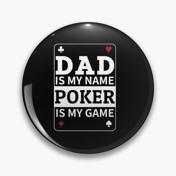 Item preview, Dad Is My Name Poker Is My Game T-shirt, Funny Poker Shirt, Casino Shirt, Poker Player Gift, Poker Tee Women, Gambling T-shirt designed and sold by Djikou.