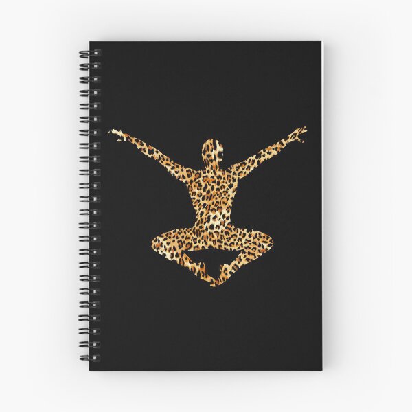 Item preview, CONTEMPORARY BALLET - LEOPARD CHEETAH TEXTURE - MALE DANCER SILHOUETTE designed and sold by KoolDsignsDANCE.