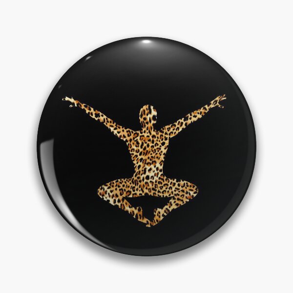 Item preview, CONTEMPORARY BALLET - LEOPARD CHEETAH TEXTURE - MALE DANCER SILHOUETTE designed and sold by KoolDsignsDANCE.