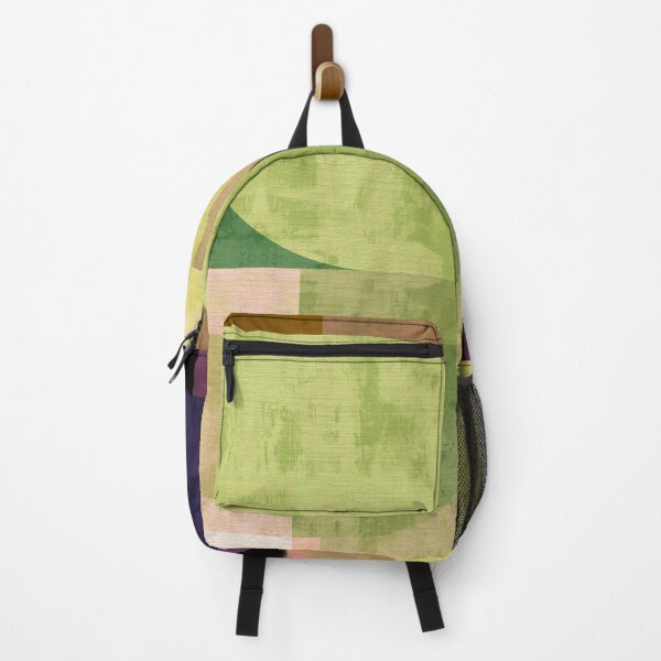 Item preview, Color Field BA037 - Green Leaf Geometric Abstract Tiles designed and sold by bonfimarts.