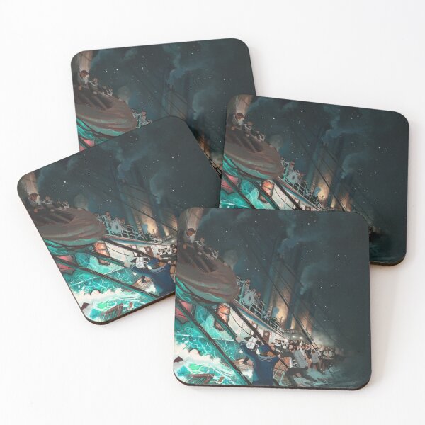 Item preview, The Last Lifeboat - RMS Titanic painting - Artwork by Eliott Sontot designed and sold by Eliott Sontot.