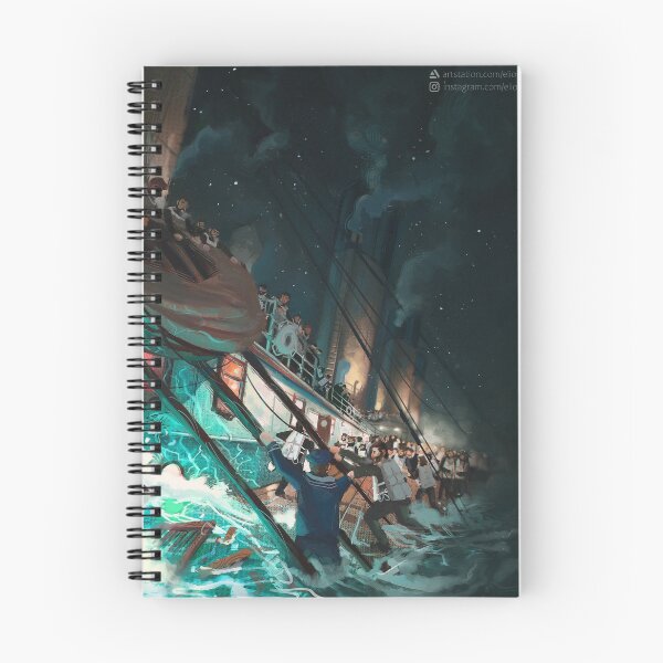 Item preview, The Last Lifeboat - RMS Titanic painting - Artwork by Eliott Sontot designed and sold by Eliott Sontot.