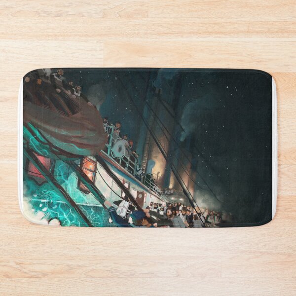 Item preview, The Last Lifeboat - RMS Titanic painting - Artwork by Eliott Sontot designed and sold by Eliott Sontot.