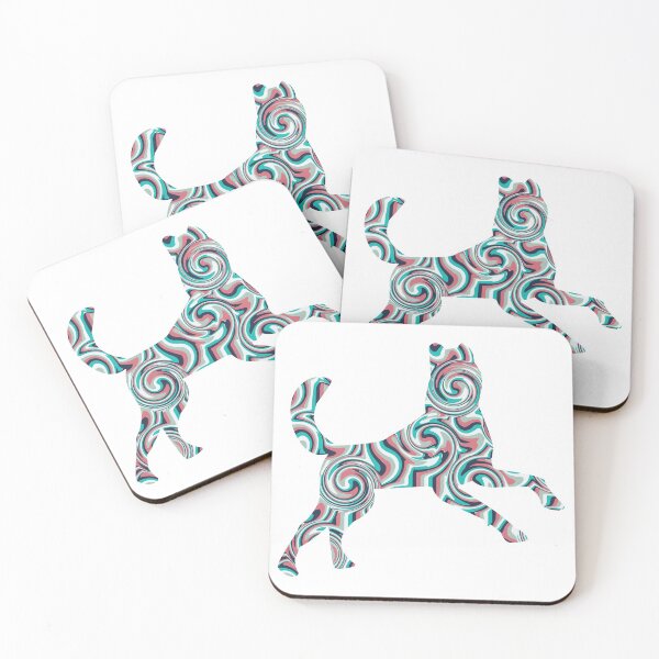 Item preview, Colorful Cute Dog For Pet Lovers designed and sold by RihabPrint.