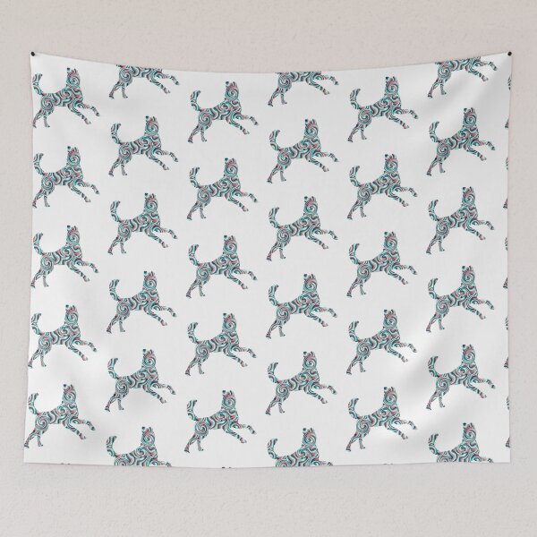 Item preview, Colorful Cute Dog For Pet Lovers designed and sold by RihabPrint.
