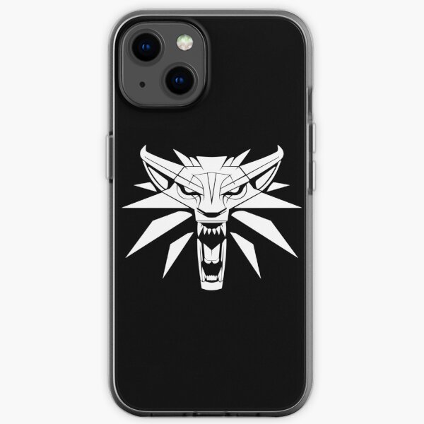 le médaillon du sorceleur Coque souple iPhone