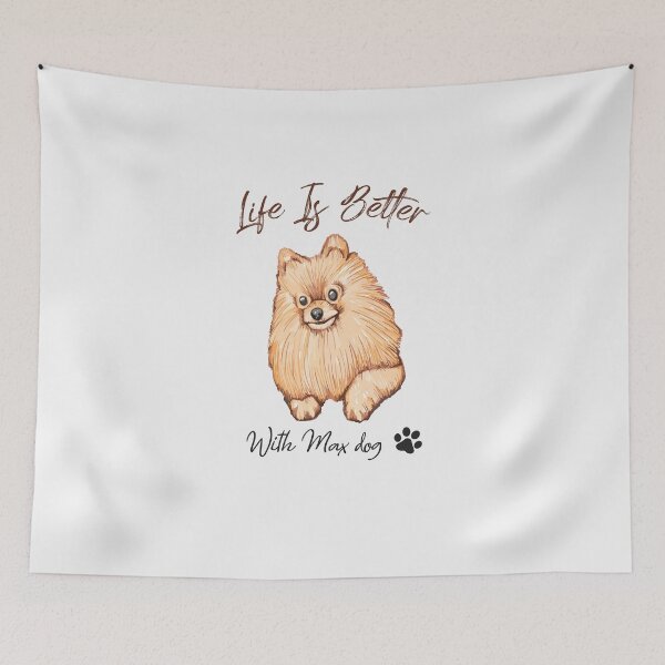 Item preview, Life Is Better With Max Dog designed and sold by altk btk.