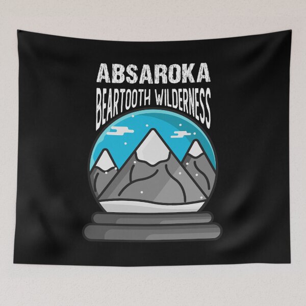Item preview, Absaroka Mountains - Beartooth Wilderness, Gift Idea For Hiking Lover designed and sold by biigshow.