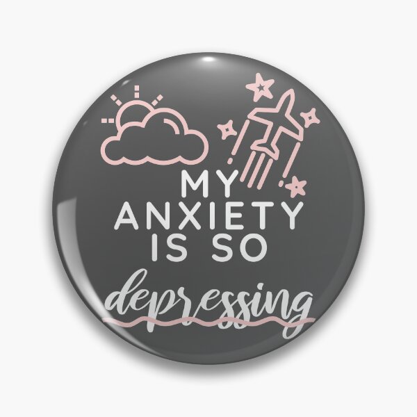 Item preview, My anxiety is so depressing designed and sold by arkantus.