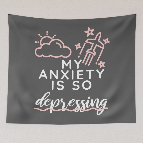 Item preview, My anxiety is so depressing designed and sold by arkantus.
