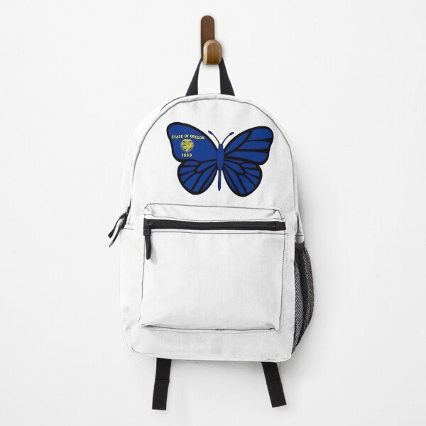 Item preview, State of Oregon Flag Butterfly designed and sold by Gsallicat.