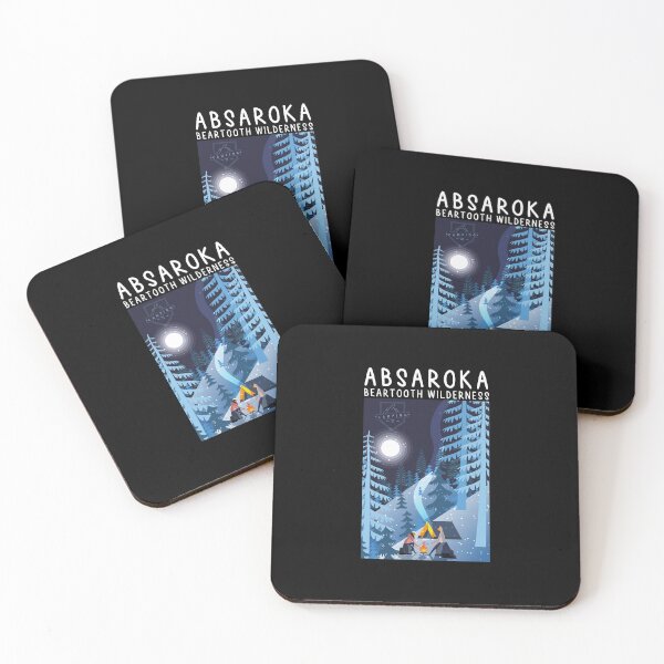 Item preview, Absaroka Mountains - Beartooth Wilderness, Gift Idea For Hiking Lover designed and sold by biigshow.