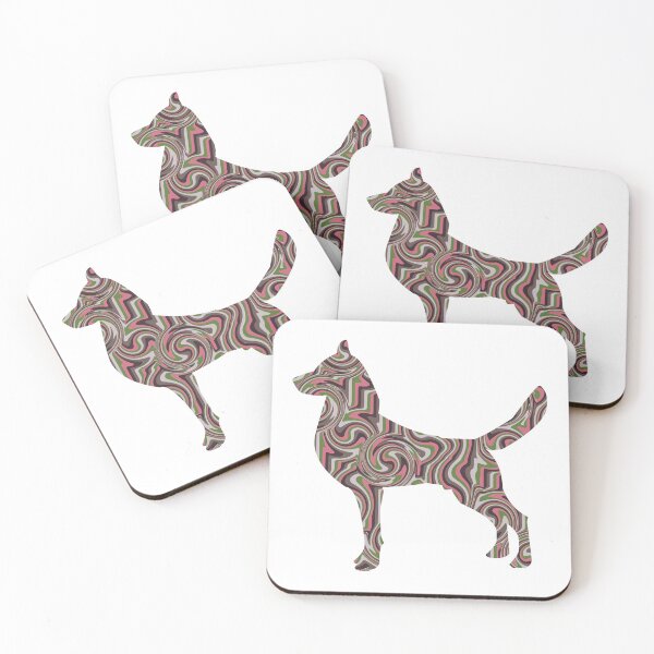 Item preview, Dog Lovers Multicolored Pop Art designed and sold by RihabPrint.