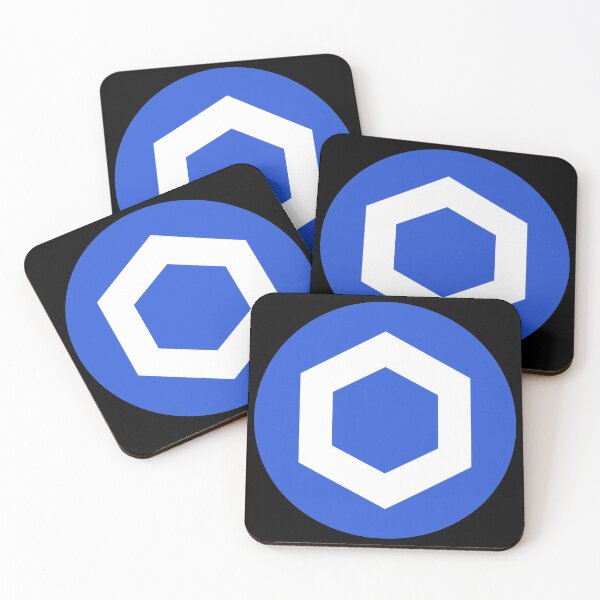 Item preview, Chainlink LINK cryptocurrency logo designed and sold by angelusdark.