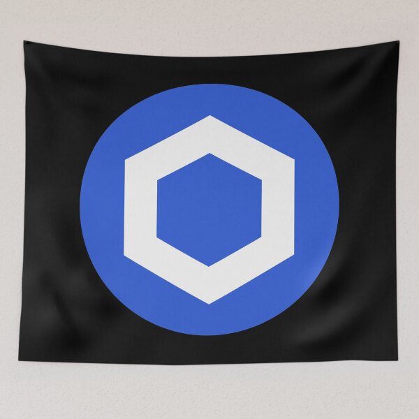 Item preview, Chainlink LINK cryptocurrency logo designed and sold by angelusdark.