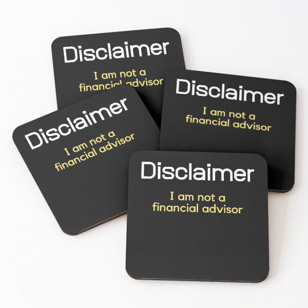 Item preview, Disclaimer | I am not a financial advisor 2 designed and sold by Jasmin's Fashion World.