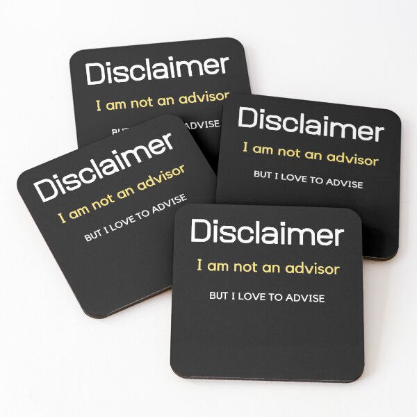 Item preview, Disclaimer | I am not an advisor designed and sold by Jasmin's Fashion World.