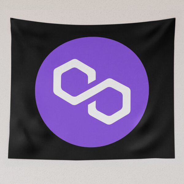 Item preview, Polygon MATIC cryptocurrency logo designed and sold by angelusdark.