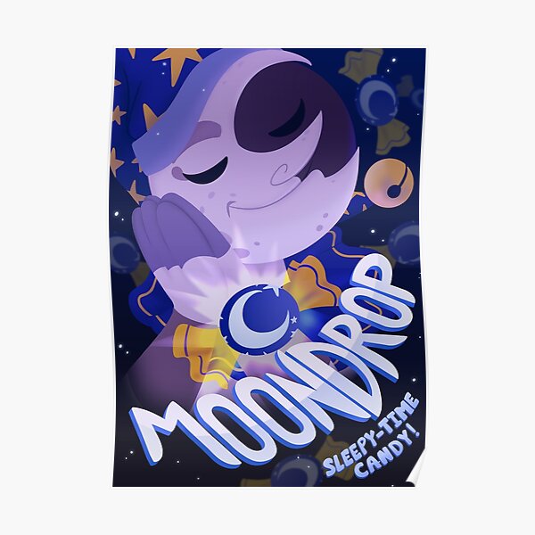 Мундроп. Мундроп Постер. Конфета Moondrop. Мундроп ФНАФ Постер. Луна плакат.